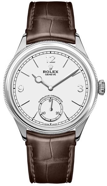 rolex 1908 leather strap|Rolex 1908 watch.